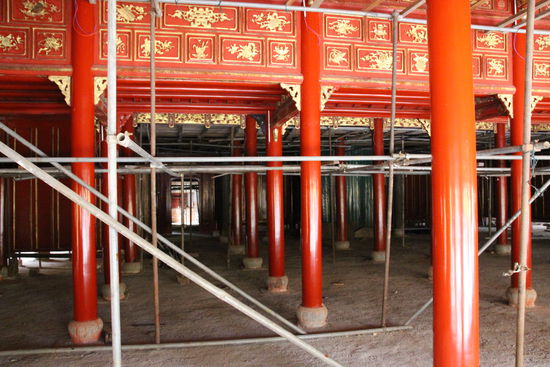 Wäre schön, wenn sie hier weiter renovieren.