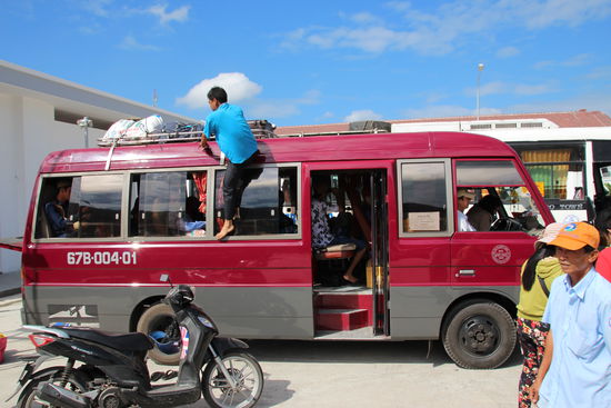 Unser Bus nach ChaubDoc