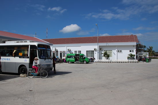 Der neue Busbahnhof von Ha Tien