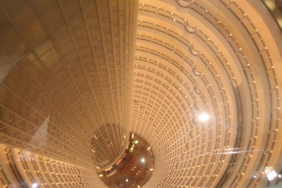 Das nenne ich einmal ein Hotelatrium