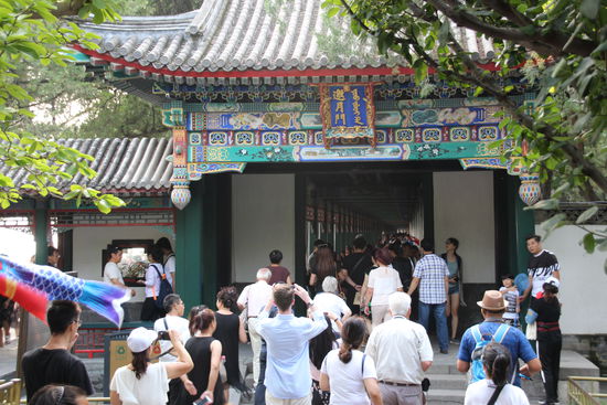 Beginn des langen Korridors