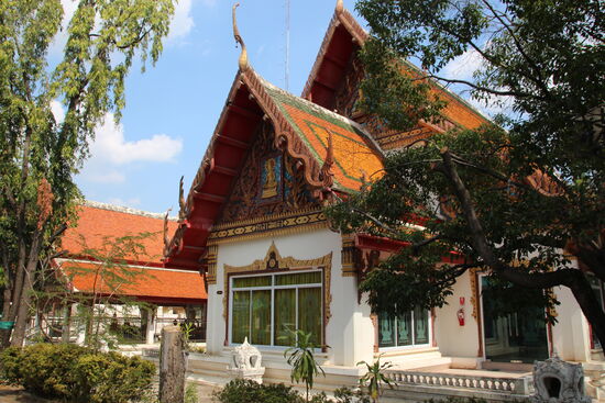 Bot mit Glasfenstern