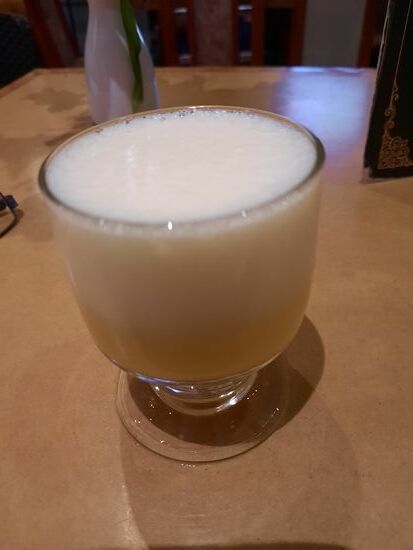 Mein erster Pisco Sour - Lecker