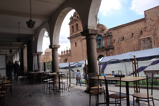 Nettes und günstiges Kaffee nur ein Bock von der Plaza de Armas
