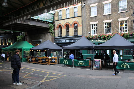 Der Fish Borough Market entwickelt sich auch immer weiter.