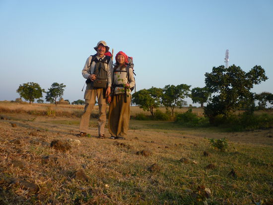 Auf dem Weg zu den Höhlen von Ajanta