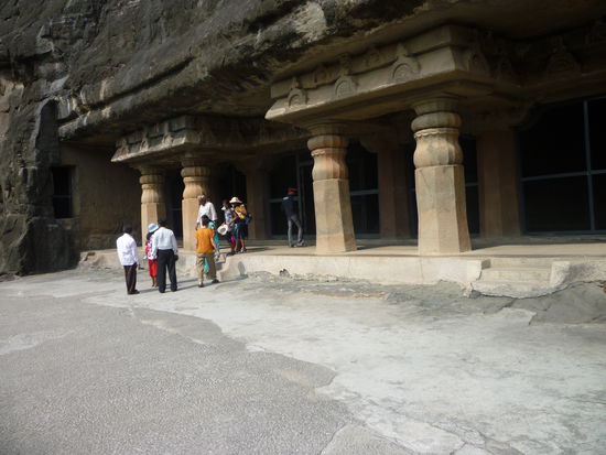 Eingang einer Höhle.