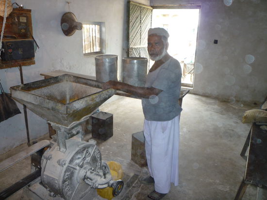 Hier hat das Mehl noch alle Inhaltsstoffe des Vollen Korns