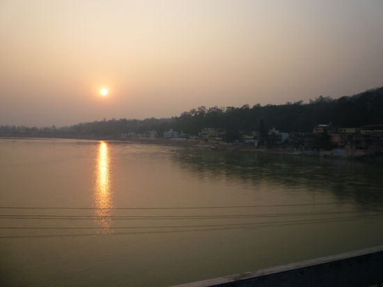 Abendsonne am Ram Jhula