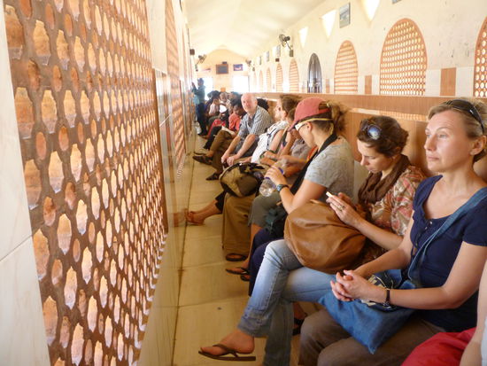 Wartebereich zur Fähre