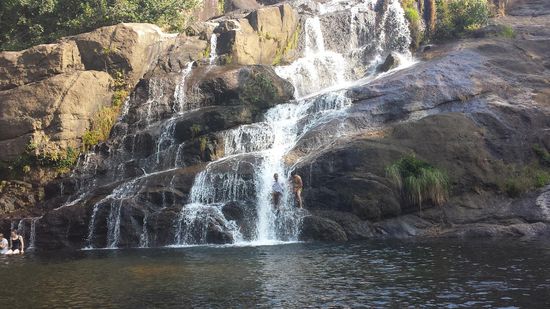 Ein schöner Tag mit Baden und Faulenzen oder Meditieren.