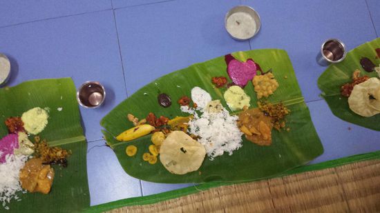 Das Essen ist angerichtet