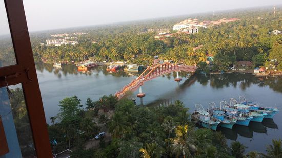 Blick vom Wohngebäude