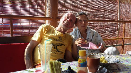 In den nepalesischen Cafes und Restaurants kann man gut sitzen und entspannen.