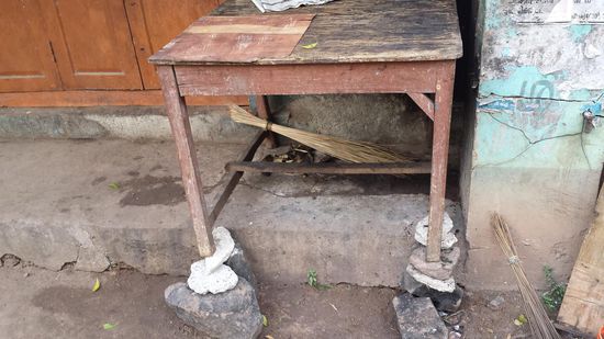 Improvisation ist Alles.Geht nicht, gibts nicht.