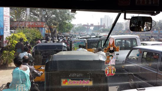 Wir bleiben bis zum 04.03. in Mamallapuram.
Das Nächste Ziel ist Hampi, über Chenney,Bangalore,Hospet.