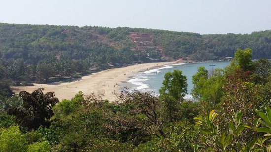 Blick auf die Kudle Beach.