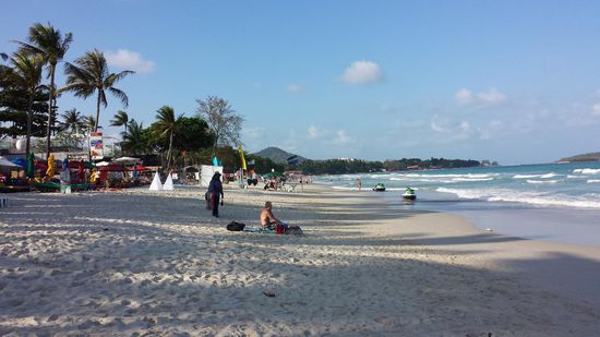 Der zauberhafte Strand von Samui