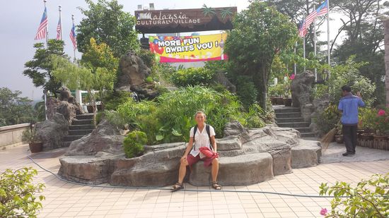 Am Fuß des Fernsehturms ist ein kleiner Nationalpark