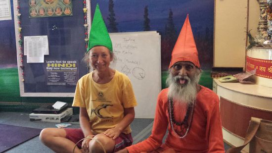 Er ist noch topfit und zu Späßen aufgelegt