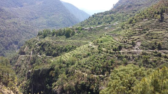 Blick zurück nach Gajoli.