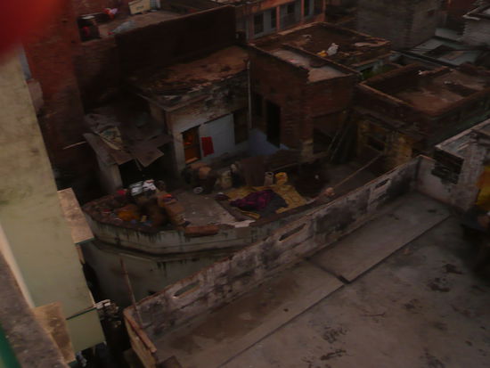 Hier halte ich gerade Ausschau nach meinen Freunden ...