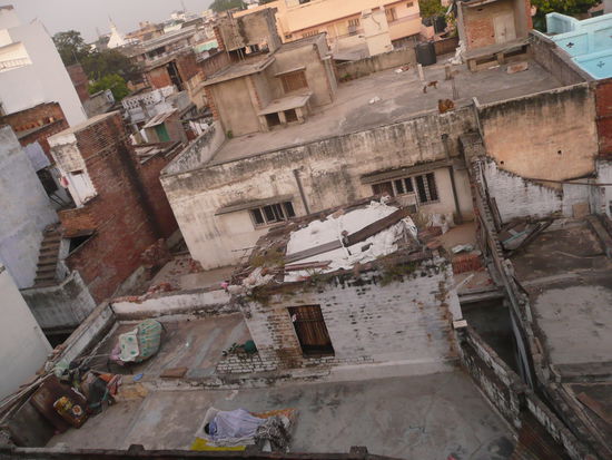 ... auch wenn ich weiterhin noch den Blick auf den Ganges vermisse !