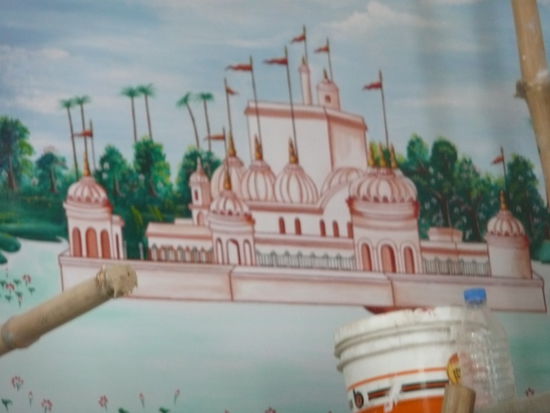 ... und Wandbemalungen