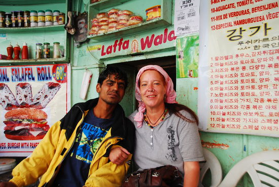 ... der mich immer am Falafelstand besuchen kommt