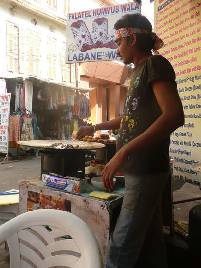 ... vom " Falafelstand "