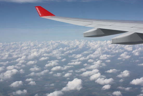 Über den Wolken ... 