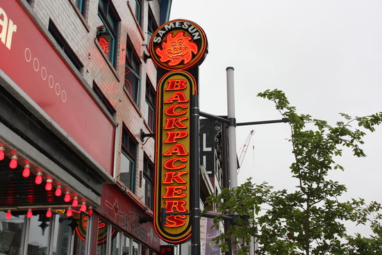 Unser "5" Sterne Hotel für die ersten 2 Nächte...