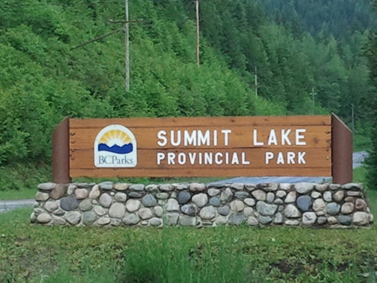 Einfach ein Traumcampground ... wenn doch nur die Sonne ... 