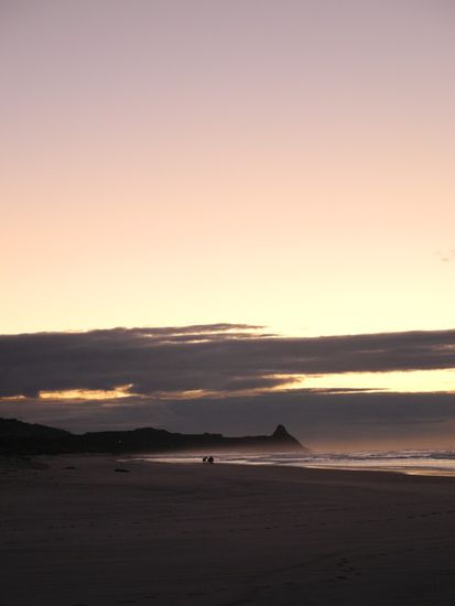 Direkt neben unserem Schlafplatz ein toller Strand