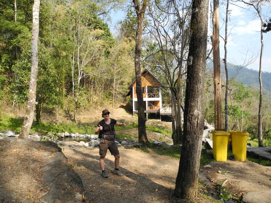 Da habe ich noch gelacht  Beginn der Wanderung