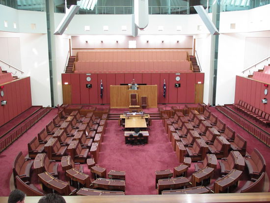 Hier wird Australien regiert...