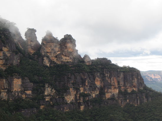 Die 3 Schwestern - fuer uns eher 3 Steinbroken...