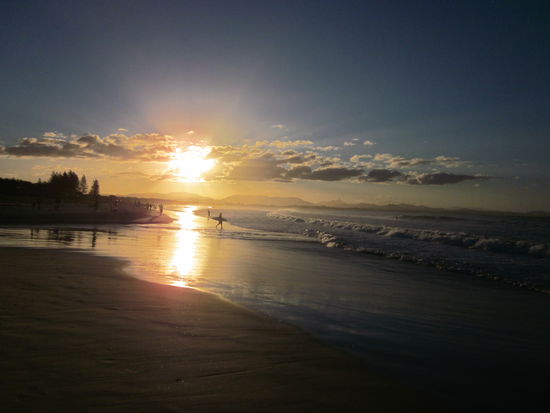 Herrlicher Sonnenuntergang