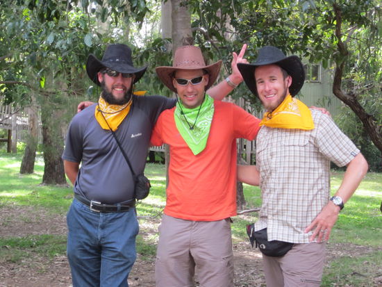 Die 3 swiss Cowboys...