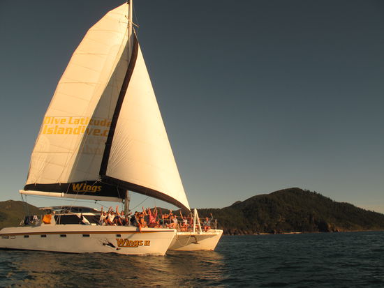 Die 3 taegige Segeltour geht los...