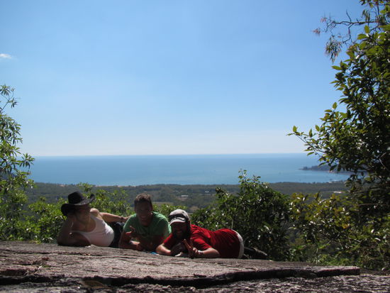 Sieht ihr die Schweissperlen?