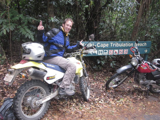 Let,s cross with the Suzuki bike... 