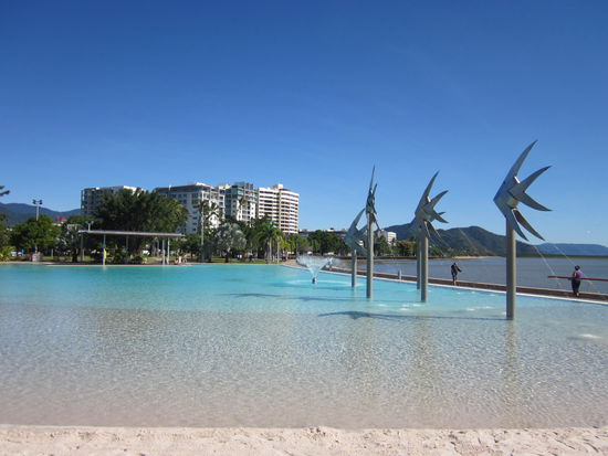 Die Lagune von Cairns.