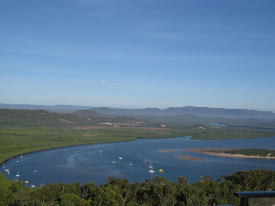 Hier landete Captain Cook 1770