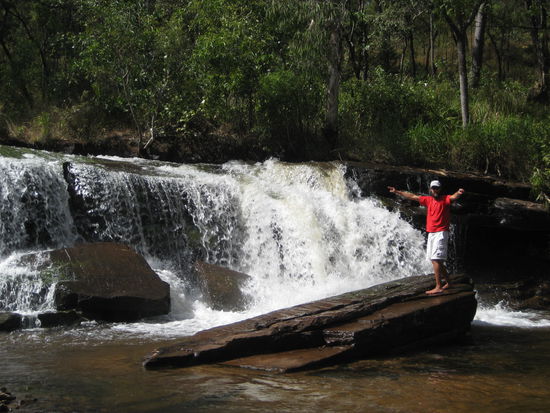 Hugi vor dem Archer River
