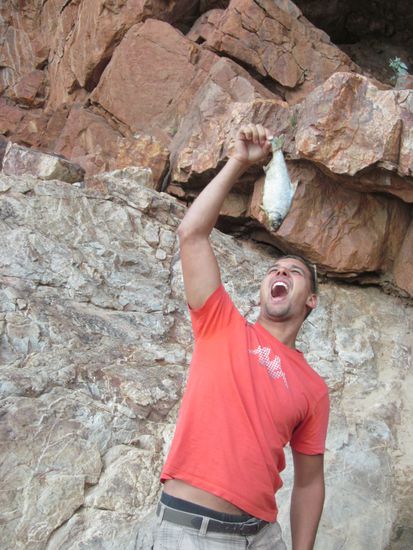 Rene hatte ein wenig Hunger. Einen guten Apetitt 