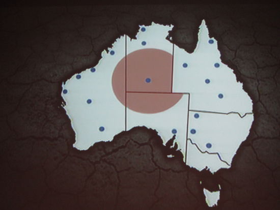Einzugsgebiet der School of Air Alice Springs