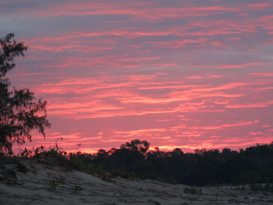Sonnenuntergang ueber Mandorah