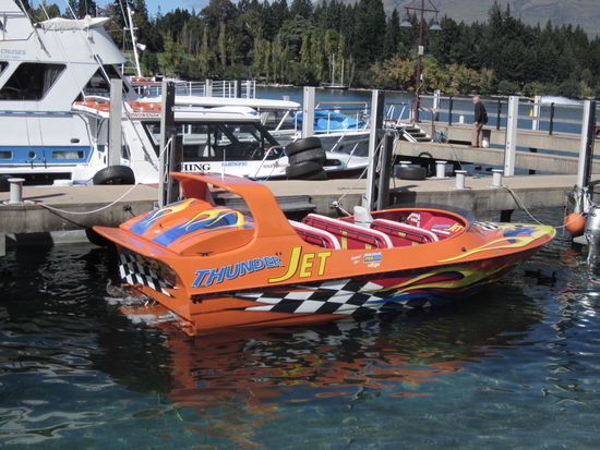 Unser ThunderJet - ging ab wie eine Rakete...