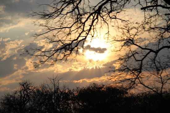 Unser erster African Sunset